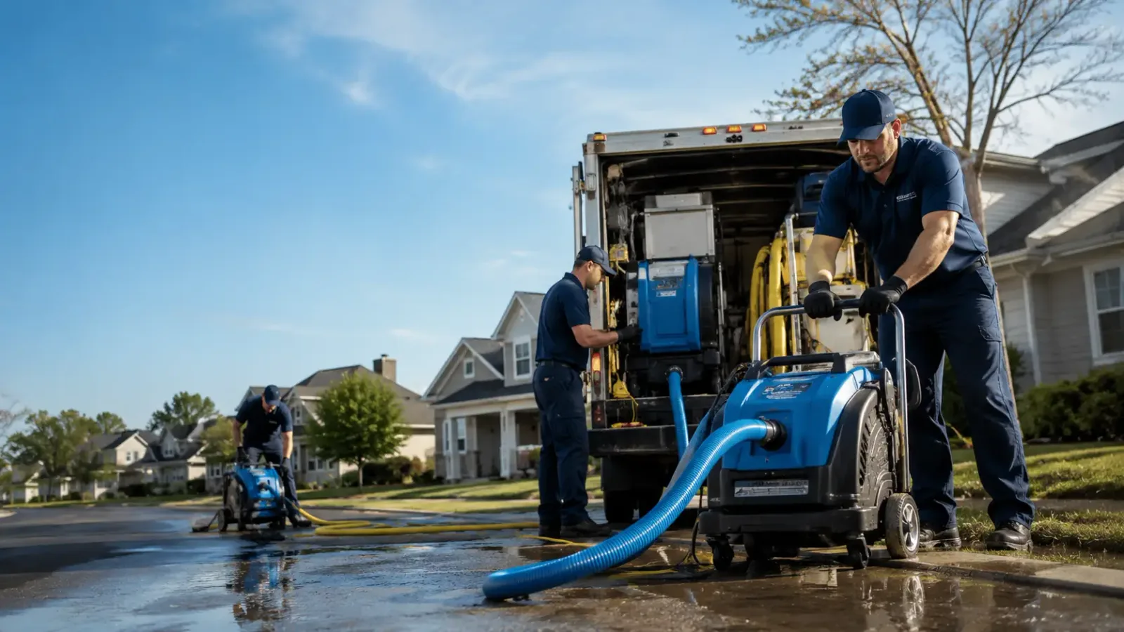Flood Damage Cleanup in Rule, TX
